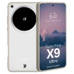 Carcasa Bizon Angelo compatibila cu Oppo Find X9 Ultra, Transparent / Bej 3 - lerato.ro