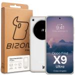 Carcasa Bizon Angelo compatibila cu Oppo Find X9 Ultra, Transparent / Bej 7 - lerato.ro