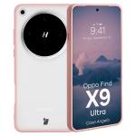 Carcasa Bizon Angelo compatibila cu Oppo Find X9 Ultra, Transparent / Roz 3 - lerato.ro