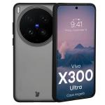 Carcasa Bizon Angelo compatibila cu Vivo X300 Ultra, Transparent / Negru 3 - lerato.ro