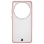 Carcasa Bizon Angelo compatibila cu Vivo X300 Ultra, Transparent / Roz 2 - lerato.ro