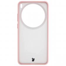 Carcasa Bizon Angelo compatibila cu Vivo X300 Ultra, Transparent / Roz