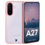Carcasa Bizon Angelo compatibila cu Samsung Galaxy A27 5G, Transparent / Roz 3 - lerato.ro