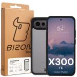 Carcasa Bizon Angelo compatibila cu Vivo X300 FE, Transparent / Negru 7 - lerato.ro