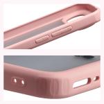 Carcasa Bizon Angelo compatibila cu Vivo X300 FE, Transparent / Roz 5 - lerato.ro