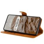 Husa flip cover Bizon Pocket compatibila cu Xiaomi Redmi Note 14 5G / Poco M7 Pro 5G, Maro 6 - lerato.ro