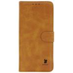 Husa flip cover Bizon Pocket compatibila cu Xiaomi Redmi Note 14 Pro 5G / Poco X7, Maro 2 - lerato.ro