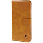 Husa flip cover Bizon Pocket compatibila cu Xiaomi Redmi Note 14 Pro 5G / Poco X7, Maro 4 - lerato.ro