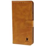 Husa flip cover Bizon Pocket compatibila cu Xiaomi Poco F7 Pro / F7 Ultra, Maro 4 - lerato.ro
