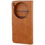 Husa flip cover Bizon Pocket compatibila cu Vivo X300, Maro 5 - lerato.ro