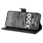 Husa flip cover Bizon Pocket compatibila cu Vivo X300 Pro, Negru 6 - lerato.ro