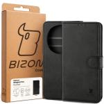 Husa flip cover Bizon Pocket compatibila cu Honor Magic 8 Pro, Negru 7 - lerato.ro