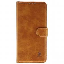 Husa flip cover Bizon Pocket compatibila cu Honor Magic 8 Pro, Maro