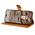 Husa flip cover Bizon Pocket compatibila cu Honor Magic 8 Pro, Maro 6 - lerato.ro