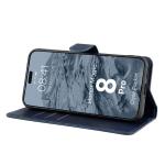 Husa flip cover Bizon Pocket compatibila cu Honor Magic 8 Pro, Navy Blue 6 - lerato.ro