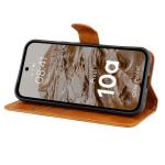 Husa flip cover Bizon Pocket compatibila cu Google Pixel 10a, Maro 6 - lerato.ro