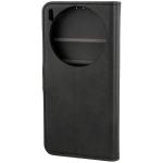 Husa flip cover Bizon Pocket compatibila cu Vivo X300, Negru 5 - lerato.ro
