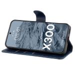 Husa flip cover Bizon Pocket compatibila cu Vivo X300, Navy Blue 6 - lerato.ro