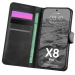 Husa flip cover Bizon Pocket compatibila cu Xiaomi Poco X8 Pro, Negru 3 - lerato.ro