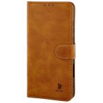Husa flip cover Bizon Pocket compatibila cu Oppo Find X9 Ultra, Maro 4 - lerato.ro