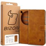 Husa flip cover Bizon Pocket compatibila cu Oppo Find X9 Ultra, Maro 7 - lerato.ro