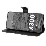 Husa flip cover Bizon Pocket compatibila cu Vivo X300 Ultra, Negru 6 - lerato.ro