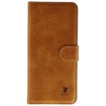 Husa flip cover Bizon Pocket compatibila cu Vivo X300 Ultra, Maro 2 - lerato.ro