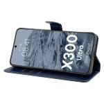 Husa flip cover Bizon Pocket compatibila cu Vivo X300 Ultra, Navy Blue 6 - lerato.ro
