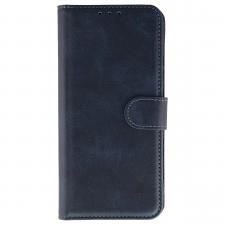 Husa flip cover Bizon Pocket compatibila cu Realme 16 5G, Navy Blue