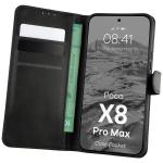 Husa flip cover Bizon Pocket compatibila cu Xiaomi Poco X8 Pro Max, Negru 3 - lerato.ro