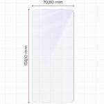 Folie sticla hibrid Bizon Glass Mule Duo compatibila cu Realme 14 Pro Plus 5G, Transparent 3 - lerato.ro