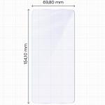 Folie sticla hibrid Bizon Glass Mule compatibila cu Xiaomi Poco F7 Ultra, Transparent 4 - lerato.ro