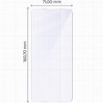 Folie sticla hibrid Bizon Glass Mule compatibila cu Oppo A5 Pro 5G, Transparent 3 - lerato.ro