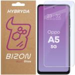 Folie sticla hibrid Bizon Glass Mule compatibila cu Oppo A5 5G, Transparent 2 - lerato.ro