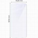 Folie sticla hibrid Bizon Glass Mule compatibila cu Honor 400 Lite, Transparent 3 - lerato.ro
