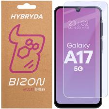 Folie sticla hibrid Bizon Glass Mule compatibila cu Samsung Galaxy A17 5G, Transparent