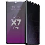 Folie sticla hibrid Bizon Glass Mule Shadow Privacy compatibila cu Xiaomi Poco X7 Pro 5G, Transparent 4 - lerato.ro