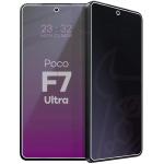 Folie sticla hibrid Bizon Glass Mule Shadow Privacy compatibila cu Xiaomi Poco F7 Ultra, Transparent 4 - lerato.ro
