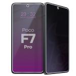 Folie sticla hibrid Bizon Glass Mule Shadow Privacy compatibila cu Xiaomi Poco F7 Pro, Transparent 4 - lerato.ro
