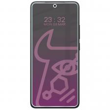 Folie sticla hibrid Bizon Glass Mule Shadow Privacy compatibila cu Xiaomi Poco F7 Pro, Transparent