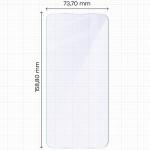 Set 2 folii sticla hibrid Bizon Glass Mule Duo compatibile cu Xiaomi Poco F7, Transparent 3 - lerato.ro