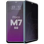 Folie sticla hibrid Bizon Glass Mule Shadow Privacy compatibila cu Xiaomi Poco M7 5G, Transparent 4 - lerato.ro