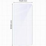 Set 2 folii sticla hibrid Bizon Glass Mule Duo compatibile cu Xiaomi Poco M7 5G, Transparent 3 - lerato.ro