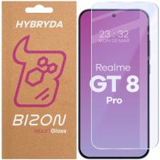 Folie sticla hibrid Bizon Glass Mule compatibila cu Realme GT 8 Pro, Transparent