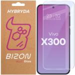 Folie sticla hibrid Bizon Glass Mule compatibila cu Vivo X300, Transparent 2 - lerato.ro