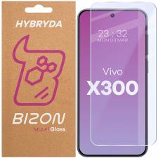 Folie sticla hibrid Bizon Glass Mule compatibila cu Vivo X300, Transparent