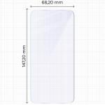 Folie sticla hibrid Bizon Glass Mule compatibila cu Vivo X300, Transparent 3 - lerato.ro