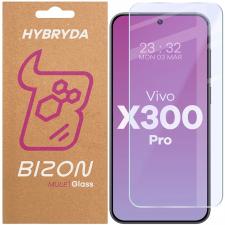 Folie sticla hibrid Bizon Glass Mule compatibila cu Vivo X300 Pro, Transparent