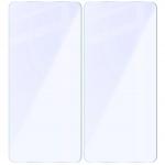 Set 2 folii sticla hibrid Bizon Glass Mule Duo compatibile cu Vivo V60 Lite 5G, Transparent 5 - lerato.ro