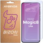 Folie sticla hibrid Bizon Glass Mule compatibila cu Honor Magic 8 Lite, Transparent 2 - lerato.ro